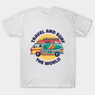 its always sunny to surf and travel T-Shirt